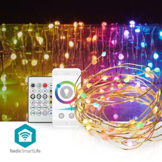 Nedis SmartLife LED Strip | Wi-Fi | Multi Colour | SMD | 5.00 m | IP20 | 2700 - 6500 K | 400 lm | Androidƒ?› / IOS