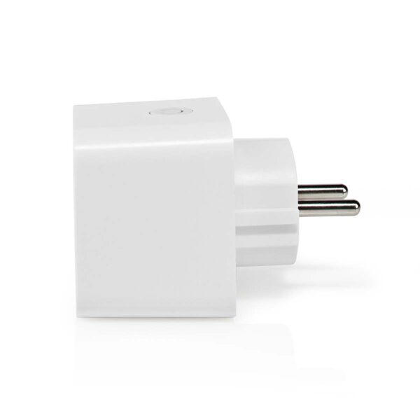 Nedis SmartLife Smart Plug | Wi-Fi | IP21 | Power meter | 3680 W | Type F (CEE 7/7) | 0 - 55 ?øC | Androidƒ?› / IOS | White | 3 pcs - Image 3