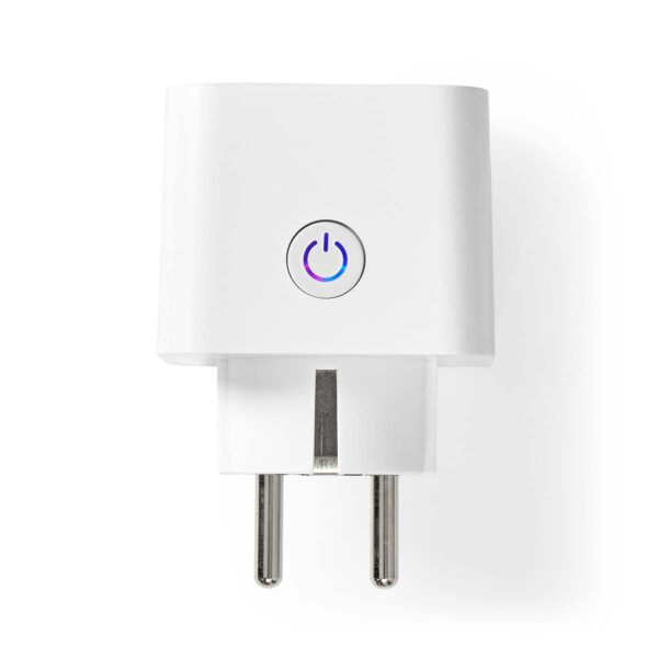 Nedis SmartLife Smart Plug | Wi-Fi | IP21 | Power meter | 3680 W | Type F (CEE 7/7) | 0 - 55 ?øC | Androidƒ?› / IOS | White | 3 pcs - Image 5