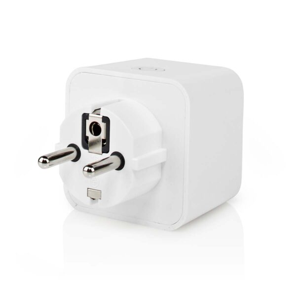 Nedis SmartLife Smart Plug | Wi-Fi | IP21 | Power meter | 3680 W | Type F (CEE 7/7) | 0 - 55 ?øC | Androidƒ?› / IOS | White | 3 pcs - Image 7