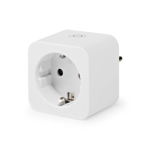 Nedis SmartLife Smart Plug | Wi-Fi | IP21 | Power meter | 3680 W | Type F (CEE 7/3) | 0 - 55 ?øC | Androidƒ?› / IOS | White | 1 pcs - Image 6