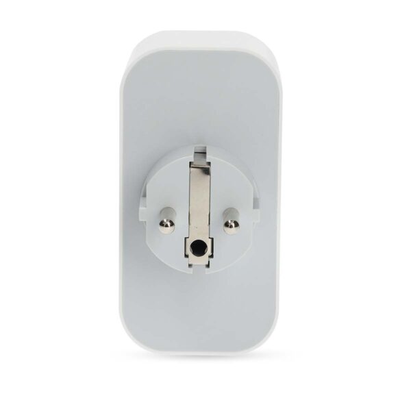 Nedis SmartLife Smart Plug | Wi-Fi | IP21 | Power meter | 3680 W | Type E (CEE 7/6) | 0 - 55 ?øC | Androidƒ?› / IOS | 2-Way | White | 1 pcs - Image 4
