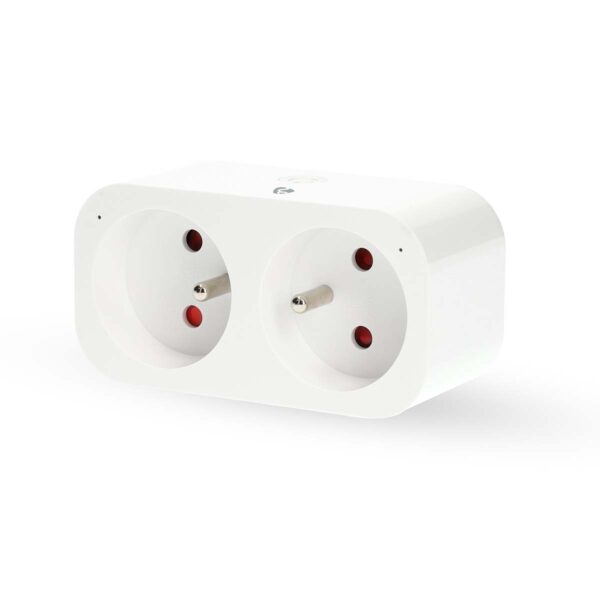 Nedis SmartLife Smart Plug | Wi-Fi | IP21 | Power meter | 3680 W | Type E (CEE 7/6) | 0 - 55 ?øC | Androidƒ?› / IOS | 2-Way | White | 1 pcs - Image 6