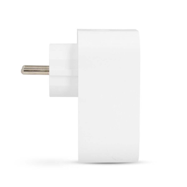 Nedis SmartLife Smart Plug | Wi-Fi | IP21 | Power meter | 3680 W | Type E (CEE 7/6) / 1x USB-Cƒ?› / 2x USB | 0 - 55 ?øC | Androidƒ?› / IOS | White | 1 pcs - Image 7