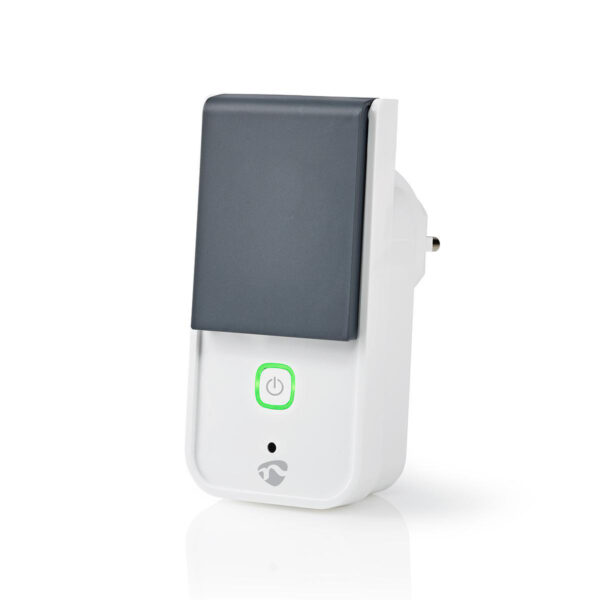 Nedis SmartLife Smart Plug | Wi-Fi | IP44 | Power meter | 3680 W | Type E (CEE 7/6) | -30 - 40 ?øC | Androidƒ?› / IOS | Grey / White | 1 pcs - Image 9