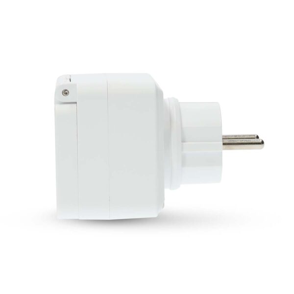 Nedis SmartLife Smart Plug | Wi-Fi | IP44 | Power meter | 3680 W | Type E (CEE 7/6) | -25 - 55 ?øC | Androidƒ?› / IOS | Grey / White | 1 pcs - Image 5
