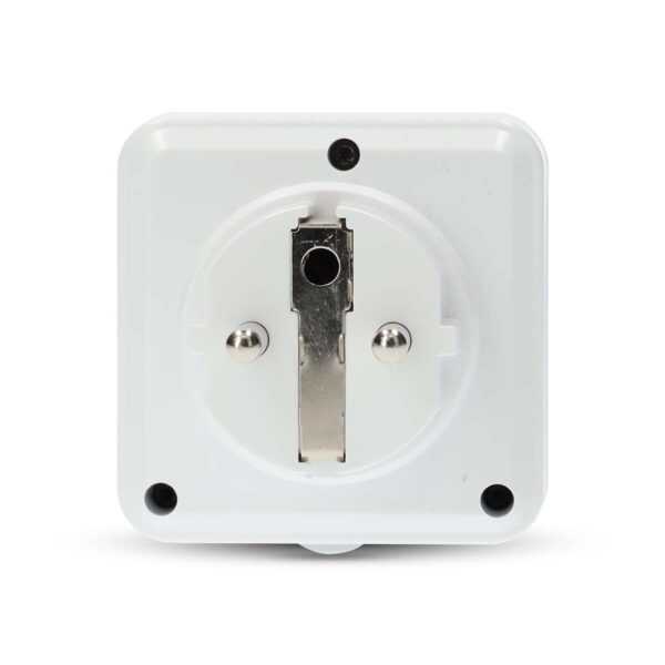 Nedis SmartLife Smart Plug | Wi-Fi | IP44 | Power meter | 3680 W | Type E (CEE 7/6) | -25 - 55 ?øC | Androidƒ?› / IOS | Grey / White | 1 pcs - Image 7