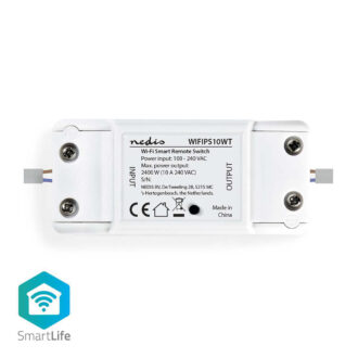 Nedis SmartLife Power Switch | Wi-Fi | 2400 W | Terminal Block | App available for: Androidƒ?› / IOS