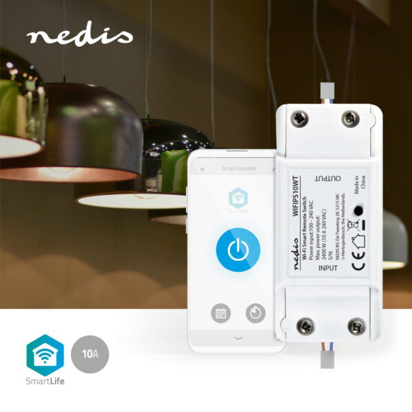 Nedis SmartLife Power Switch | Wi-Fi | 2400 W | Terminal Block | App available for: Androidƒ?› / IOS - Image 6