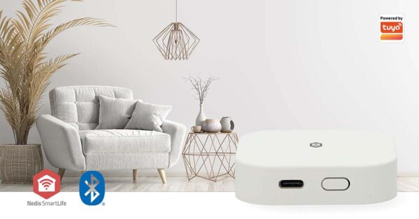 Nedis SmartLife Gateway | Bluetooth?? / Zigbee 3.0 | 50 Devices | USB Powered | Androidƒ?› / IOS | White - Image 6