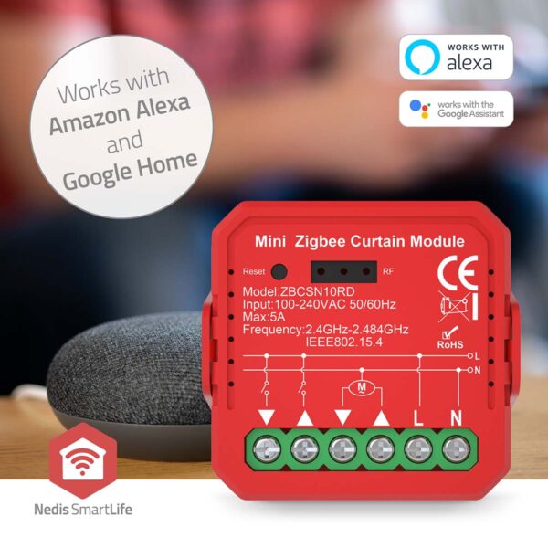 Nedis SmartLife Power Switch | Zigbee 3.0 | 1000 W | Terminal Connection | App available for: Androidƒ?› / IOS - Image 5