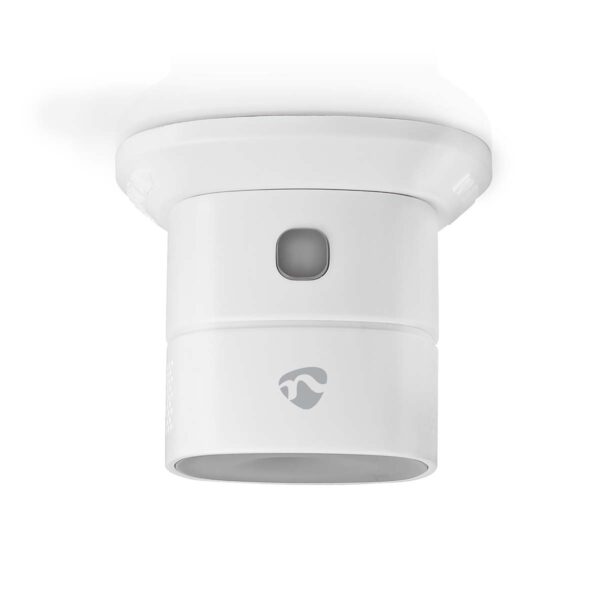 Nedis SmartLife CO Detector | Zigbee 3.0 | Battery Powered | Sensor life cycle: 10 year | EN 50291 | Androidƒ?› / IOS | With test button | 85 dB | White - Image 2