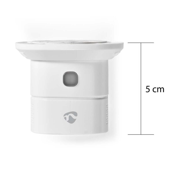 Nedis SmartLife CO Detector | Zigbee 3.0 | Battery Powered | Sensor life cycle: 10 year | EN 50291 | Androidƒ?› / IOS | With test button | 85 dB | White - Image 8
