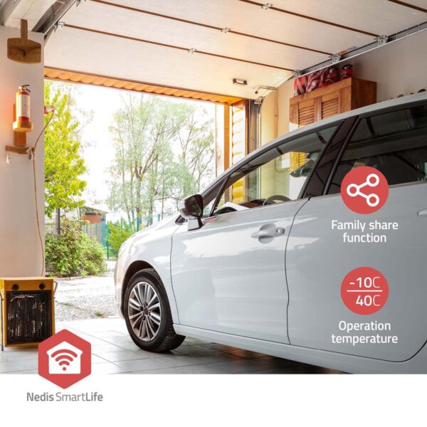 Nedis SmartLife Power Switch | Zigbee 3.0 | 2.5 W | Garage Door / Terminal Connection | App available for: Androidƒ?› / IOS - Image 7