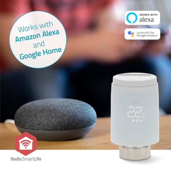 Nedis SmartLife Radiator Control | Zigbee 3.0 | Battery Powered | LED | Androidƒ?› / IOS - Image 9