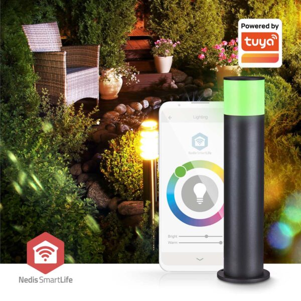Nedis Smartlife Outdoor Light | 360 lm | Zigbee 3.0 | 10 + 4 W | RGB / Warm White | 2700 K | Aluminium | Androidƒ?› / IOS - Image 8