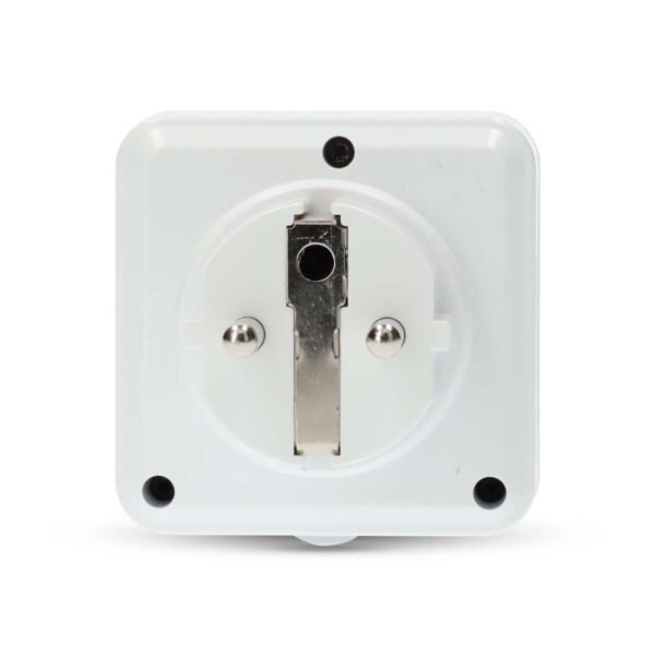 Nedis SmartLife Smart Plug | Zigbee 3.0 | IP44 | Power meter | 3680 W | Type E (CEE 7/6) | 0 - 55 ?øC | Androidƒ?› / IOS | White | 1 pcs - Image 7