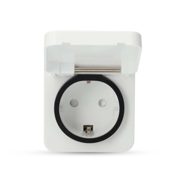 Nedis SmartLife Smart Plug | Zigbee 3.0 | IP44 | Power meter | 3680 W | Type F (CEE 7/7) | -25 - 55 ?øC | Androidƒ?› / IOS | White | 1 pcs - Image 2