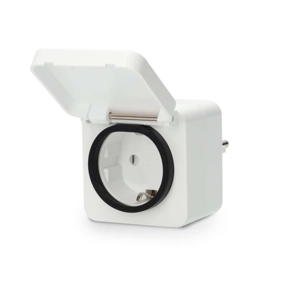 Nedis SmartLife Smart Plug | Zigbee 3.0 | IP44 | Power meter | 3680 W | Type F (CEE 7/7) | -25 - 55 ?øC | Androidƒ?› / IOS | White | 1 pcs