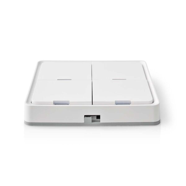 Nedis SmartLife Wall Switch | Zigbee 3.0 | Wall Mount | Androidƒ?› / IOS | Plastic | White - Image 2