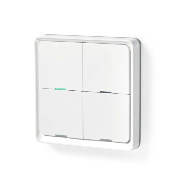 Nedis SmartLife Wall Switch | Zigbee 3.0 | Wall Mount | Androidƒ?› / IOS | Plastic | White - Image 6