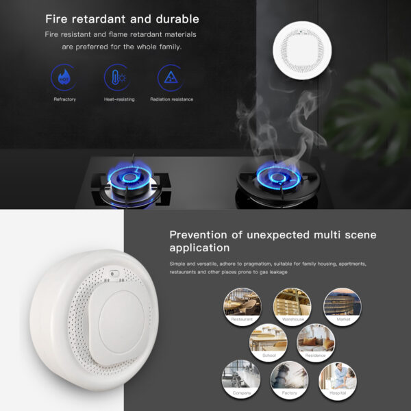 ZigBee Smart Smoke Fire Detector Sensor - Image 6