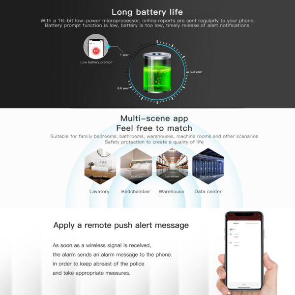 ZigBee Smart Gas Leakage Detector Combustible Sensor - Image 5