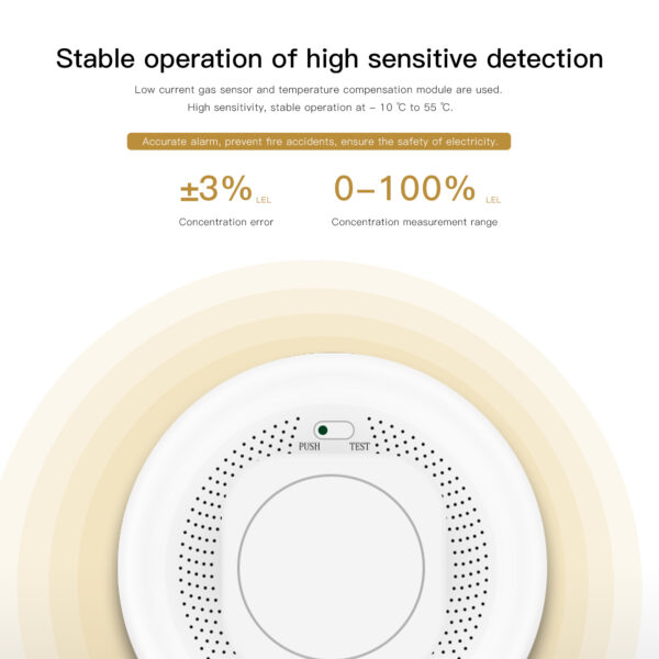 ZigBee Smart Smoke Fire Detector Sensor - Image 5