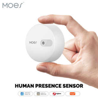 Moes ZigBee Human Presence Sensor Detector Radar Wave Detection Sensor for Home Security