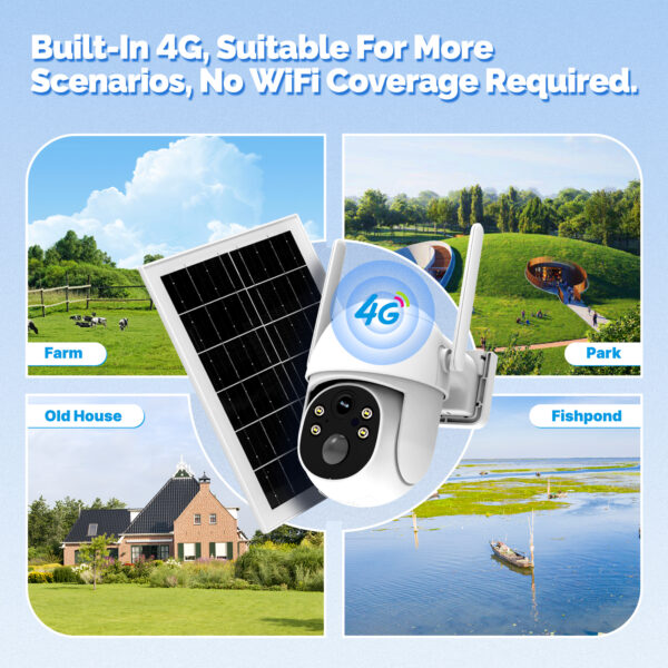 4G Smart VSim Solar Cellular Camera - Image 6