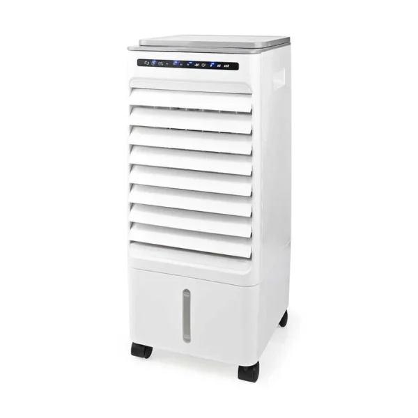 Nedis SmartLife Mobile Air Cooler | Watertank capacity: 5 l | 3-Speed | 215 m³/h | Oscillation | Remote control | Shut-off timer | Ionizing function