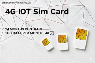 4G IoT SIM / eSIM for Smart Security Cameras | 12-month or 24-month contract options, each providing 1GB of data per month — perfectly suited for 4G