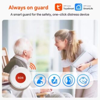Pemsmart Tuya Smart WiFi & Zigbee SOS Panic Button — Elderly Emergency Alarm System