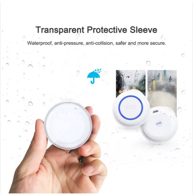 Pemsmart Tuya WiFi Smart SOS Emergency Panic Button with RF433MHz – Safety & Peace of Mind for the Elderly, Kids, and Families - Image 7