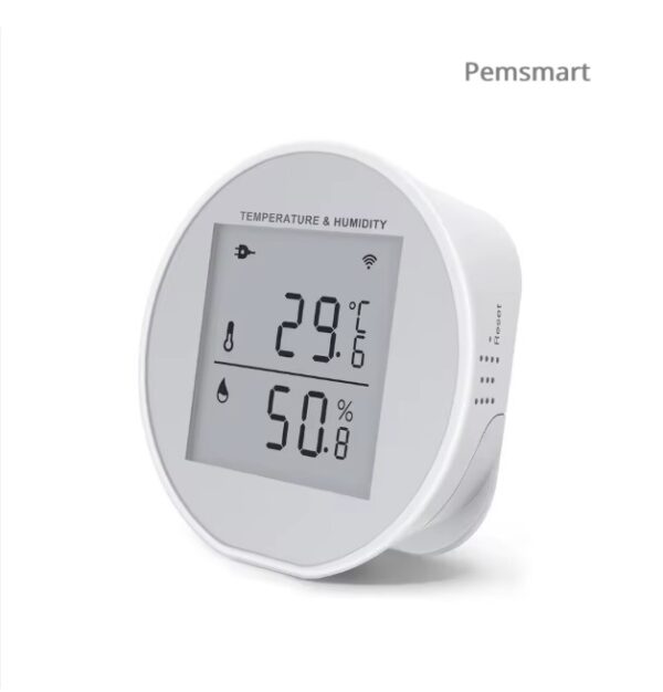 Pemsmart Tuya  WiFi & Zigbee Temperature and Humidity Sensor with LCD Display for real-time temperature and humidity monitoring - Image 2