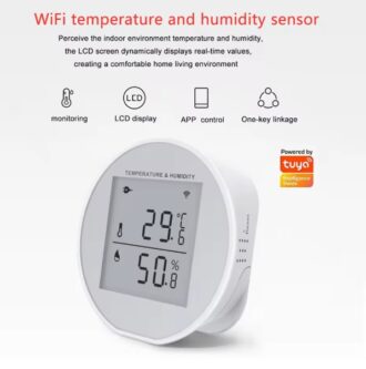 Pemsmart Tuya  WiFi & Zigbee Temperature and Humidity Sensor with LCD Display for real-time temperature and humidity monitoring