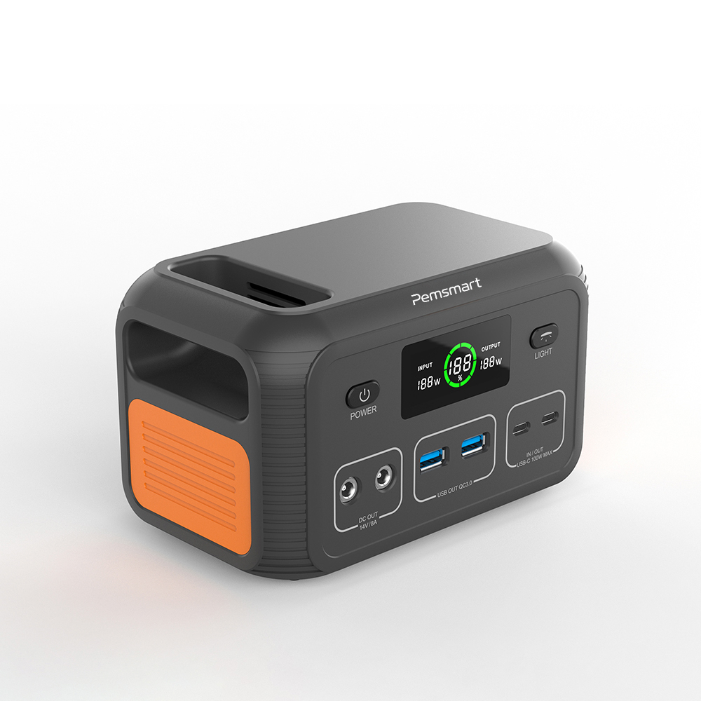 Pemsmart Q150 Portable Power Station 150W 12.8V/8000mAH/99.84Wh; Portable mobile socket, integration I Solar Energy and DC15V Charging Input I High capacity and high rate lithium charging and discharging I Standard 220-240V Universal Outlet - Image 3