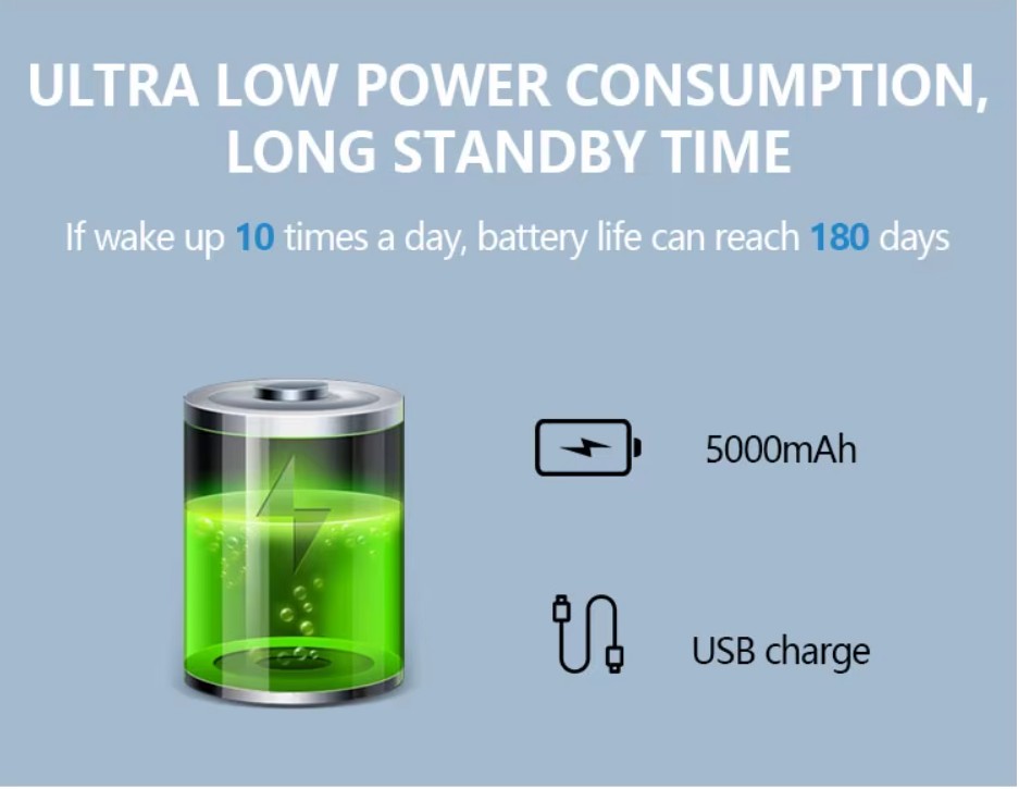 1080P Wireless Video Doorbell With Night Vision Light Chime Battery Tuya Smart DoorBell Camera Waterproof Work With Alexa Google - Image 5